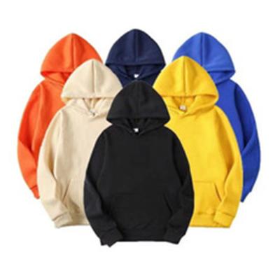 China Wholesale Men's Long Sleeve Sweater Women's Hoodies Sweatshirts Solid Color Men's QUICK DRY Pocket Pullover Men's Sweatshirts for sale