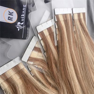 China High Quality Styling Silky Straight Wave Brazilian Hair In Visible Tape In Hair Extensions for sale