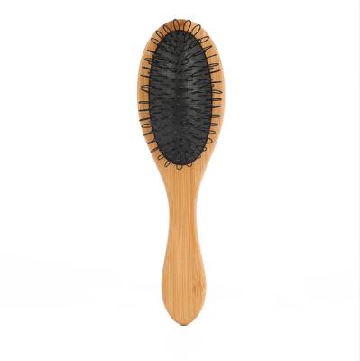 China For Home Use Custom Logo MOQ 1 Piece Cheap Wooden Hair Extension Comb Brush for sale