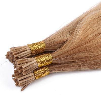 China Silky Straight Wave I Tip Hair Extensions 100% Wholesale Human Double Drawn I Tip Hair for sale