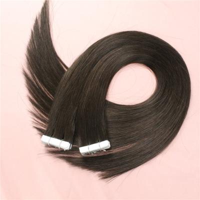 China Silky Straight Silky Straight Hair Extensions European Remy Hair Tape Hair Extensions Single Wave Weft for sale