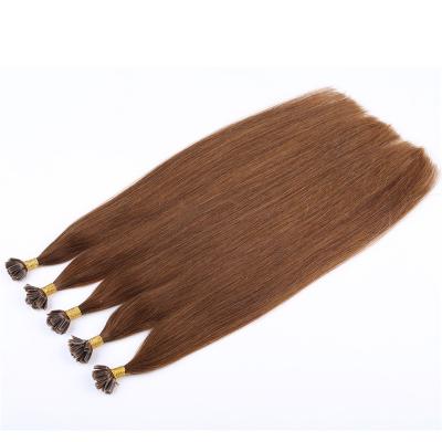 China Hot Selling Silky Straight Wave Remy Virgin U Tip Hair Extensions Factory Outlet High Quality Nail Hair Extension for sale