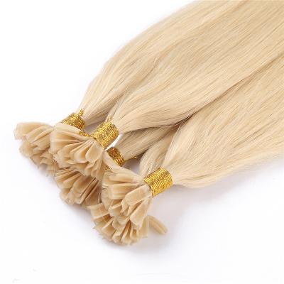 China Factory Wholesale Virgin Remy Double Wave U Tip Human Hair U Tip Hair Extensions Silky Straight for sale