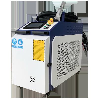 China Stainless Steel Fiber Laser Cleaner Machine 1000w 1500w 2000w Laser Rust Cleaning Machine For Metal for sale