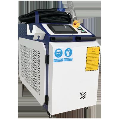 China Stainless steel 1000w 1500w 2000w fiber laser cleaning machine for metal laser handheld rust remover for sale