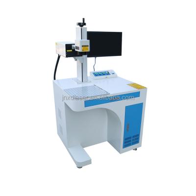 China Glass Plastic Leather 3D Laser Marking 3w 5w UV Laser Marking Machine for sale