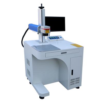 China Mini Portable Glasses Laser Marking Machine Fiber Laser Engraving Machine Small Glasses Deep Marking Reflect Glass Fiber Case Laser Marking for sale