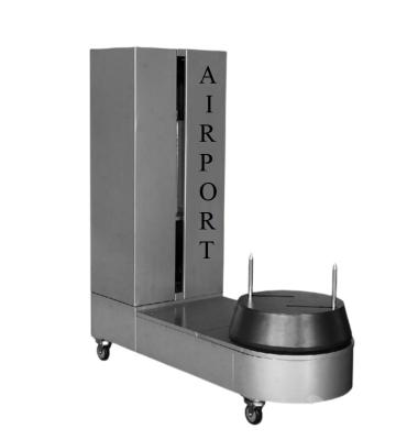 China Food Airport Baggage Packing Machine Airpot Airport Suitcase Strapping Machine Price for sale