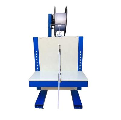 China Cheap food machine strapping machine of semi automatic seafood strapping machine for small carton for sale