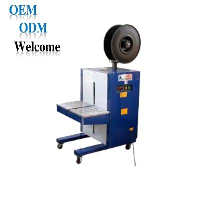 China Cheap food machine strapping machine of semi automatic seafood strapping machine for small carton for sale