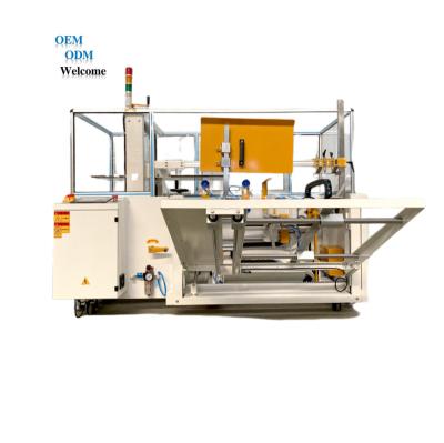 China Carton Automatic Erector Corrugated Cardboard Box Panel Box Board Card Machine Bottom Tapping Sealing Machine for sale