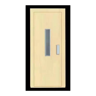 China Elevator China Safety Mild Steel Door Solid Manual Swing Door Fireproof Door For Elevator for sale