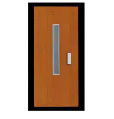 China Solid Manual Elevator Low Cost Safety Mild Steel Door Swing Door Fireproof Door For Elevator for sale