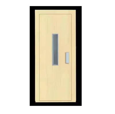 China Popular Solid Manual Elevator Security Mild Steel Door Swing Door Fireproof Door For Elevator for sale