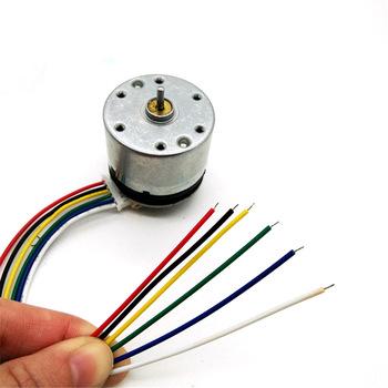 China Bringsmart High Speed ​​10000rpm DC Motor Encoder High Precision RK-520B Micro Motor Totally Enclosed With 12V 6V Encoder Disc Carbon Brush DC Motor for sale