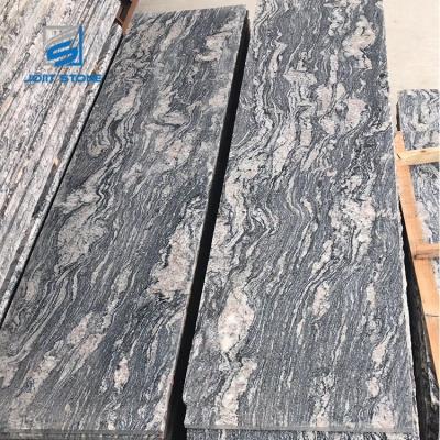 China Contemporary Polished Slab and Tiles of Gray Granite China Juparana River Granite for sale