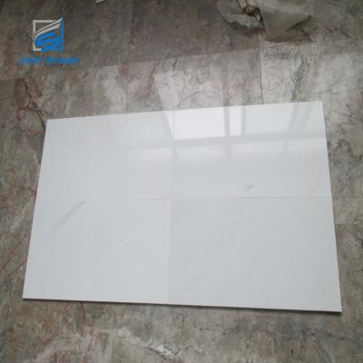 China Modern Most Popular Cost Effective Chinese Pure White Marble Tile For Sale en venta