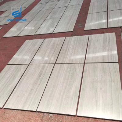 China China Factory Manufacture High Quality Natural Veins White Marble Tile Flooring en venta