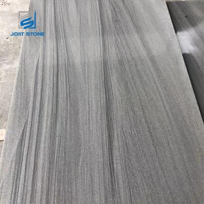 China Wall Light Gray Veins Sandstone For Outside Wall Cladding Te koop