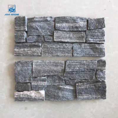 China Easy to fix and clean; water& fire retardant ; Factory Directly Environmentally Friendly Gray Color Cement Wall Stone Panel , Concrete Ledge Stone for sale