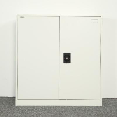 China Modern Half Size 2 Door Iron Straw Office Cabinet Swing Door Modern Filing Cabinet for sale