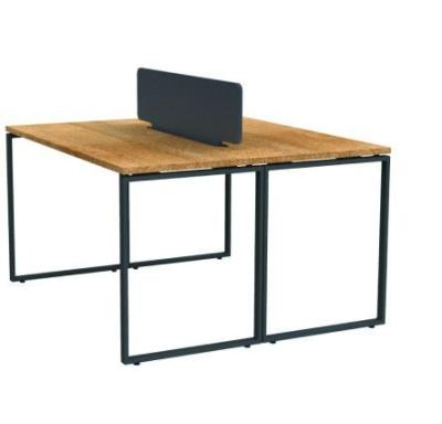 China Durable 2 Person Desktop Computer Studio Furniture Open Office Workstation for sale