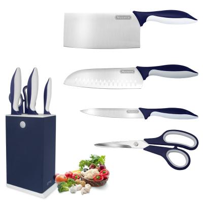 China Sustainable Vegetable 5pcs Knife Set Stainless Steel Kitchen Knife Set for sale