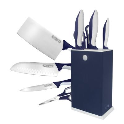 China Sustainable Kitchen Knives 5 Pcs Kitchen Knife Set Color Kitchen Knives Steel for sale