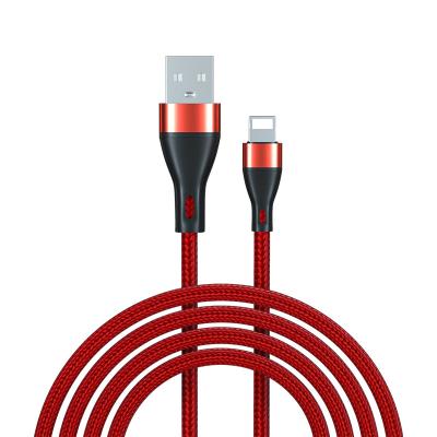 China Fast Charging Nylon Braided Data Line Fast Charging Cable Universal USB Cable Wholesale Phone Cable for sale