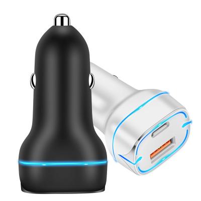 China China-chic New Car Charger 20W Car USB Mobile Phone Charger PD 52W Fast Charging Type C Adapter for sale