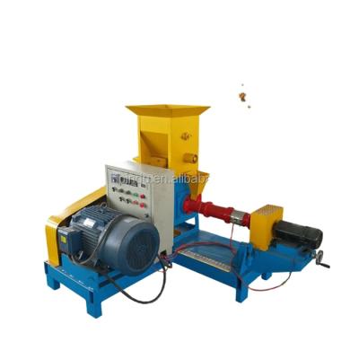 China mini dog fish food pellet making machine floating fish feed extruder machine en venta