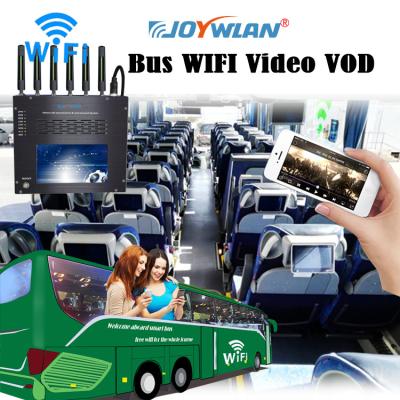 China Lightweight And Responsive Bus 54 Seat Bus Entertainment Service System Users for sale