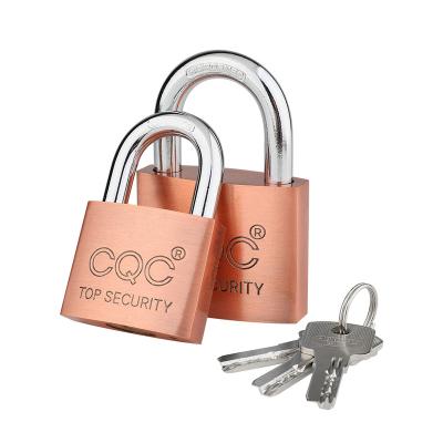 China Durable High Safety Accept customizationLOGO PACKING Thickened lock body computer key copper cylinder iron padlock for sale