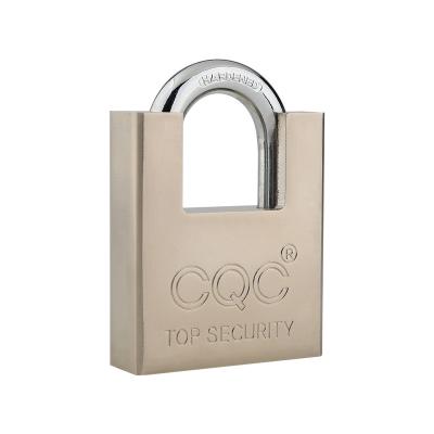 China Durable High Safety TOP security  Shackle Protect 60MM four Atom Key  copper cylinder iron padlock good quality for sale