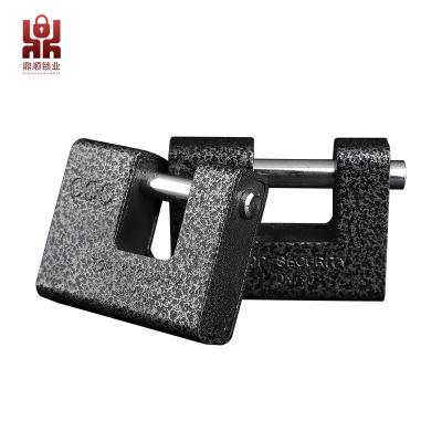 China Durable High Safety Accept customizationlogo packaging ecomputer key antirust  Rectangular Iron Padlock for sale