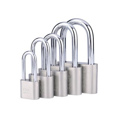 China High Safety good quality  nickel plating High security  40mm rounded corners Vane Key Iron Padlock for sale