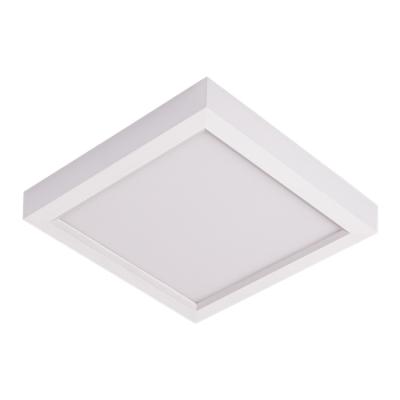 China Surface Mounted Minimalist White Slim Flush Ceiling Lamp Modern LED Panel Mount Ceiling Light for sale