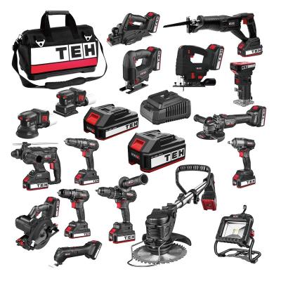 Chine Li-Ion Battery Powered Cordless Brushless Drills Variable Speed Combo Tools Set à vendre