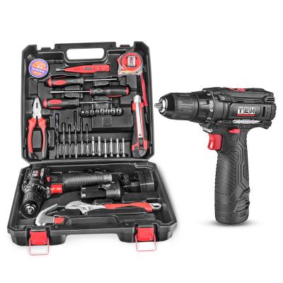 中国 TEH 12V Cordless Electric Power Drill Driver Drilling Machine Combo Tool Set 販売のため