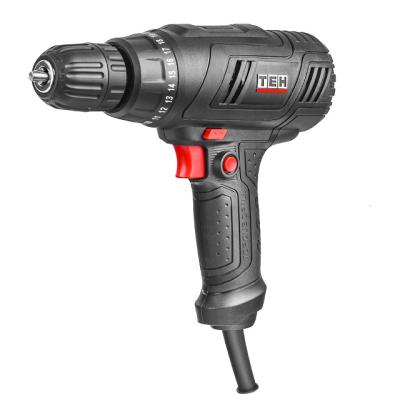 China TEH 21+1 Torque Gear Mini Corded Electric Screwdriver drill 10mm Drill Chuck for sale