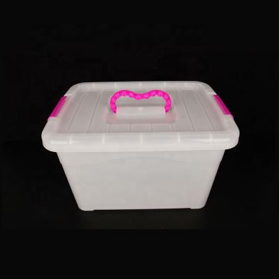 China Transparent Sealed Plastic Box Moistureproof Dustproof Viable Multiorganizer for sale