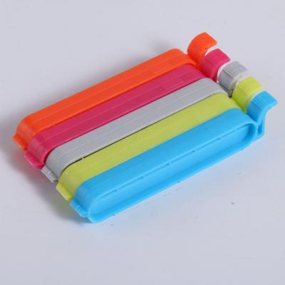 China Viable Free Sample Portable Colored Moisture Resistant Food Fresh-Keeping Sealing Clips for sale