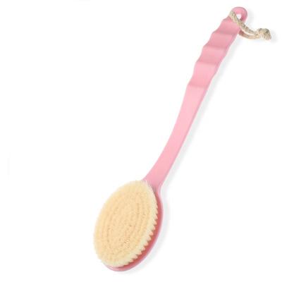 China EXFOLIATING Modern Style Long Handle Double Sided Skin Massage Bath Cleaning Brush for sale