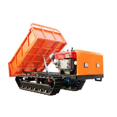 China Useful machine yes well packaged Mini Electric 3 Ton Dumper Truck With Crawler for sale