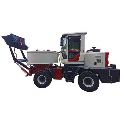 China Hotels Construction Site Diesel Concrete Mixer High Precision Weighing Hopper System for sale