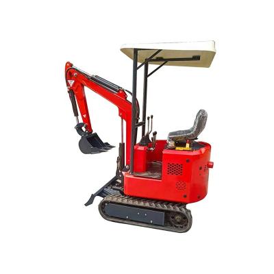 China New 2021 Hotels Mini Post Hole Digger professional enumeration production 1 Ton Mini Excavator for sale