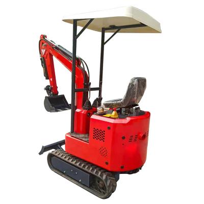 China Unrivaled Mounted Excavator 1.5 Ton Mini Crawler Excavator With Hotels Shed for sale