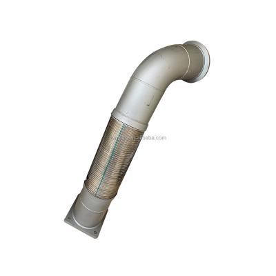 China China Steel Mining Truck Use Top 4110001385 Exhaust Pipe For LGMG for sale