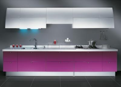 China U Shaped Modern Design Kitchen Cabinets For Small Kitchens Acrylic Stone Countertop for sale