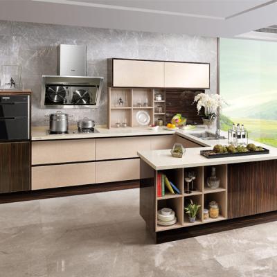 China High Density Particle Board Laminate Kitchen Cabinets High Moisture Resistant for sale